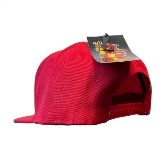 world Industries Men’s Snapback Red NWT wet Willy flame boy - Picture 3 of 3